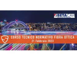 Corso tecnico normativo FIBRA OTTICA presso sede di Bergamo